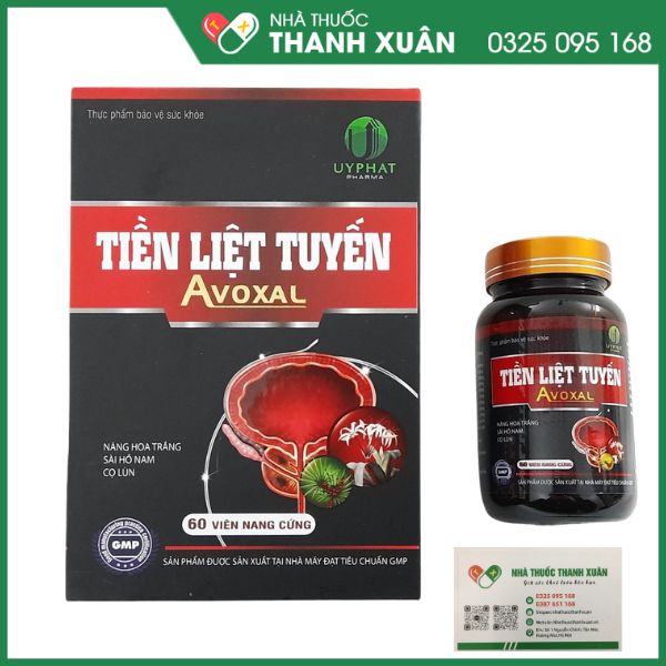 Tiền Liệt Tuyến Avoxal giảm phì đại tiền liệt tuyến